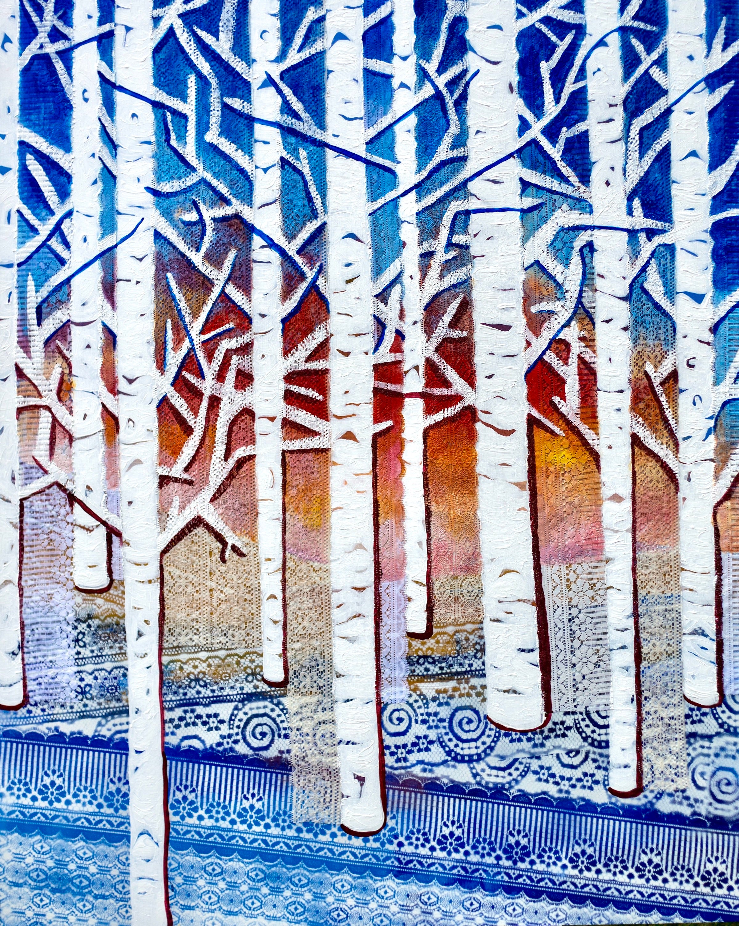 'Family of Trees' Print